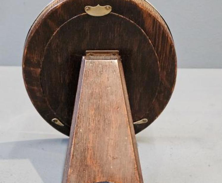 George V Oval Silver Photo Frame - Image 4