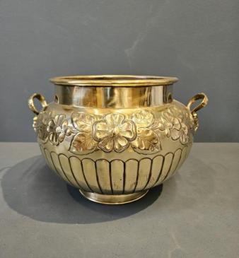Victorian Brass Jardiniere