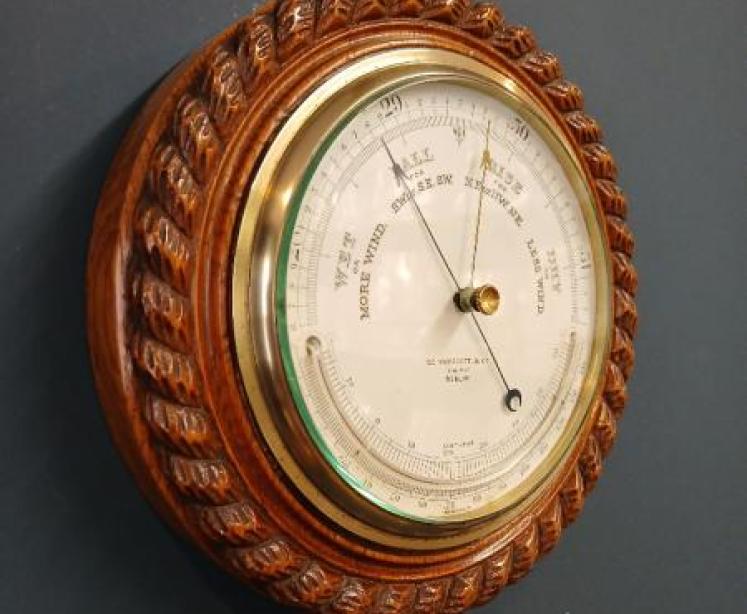 19th Century Irish Ship's Barometer - Image 5