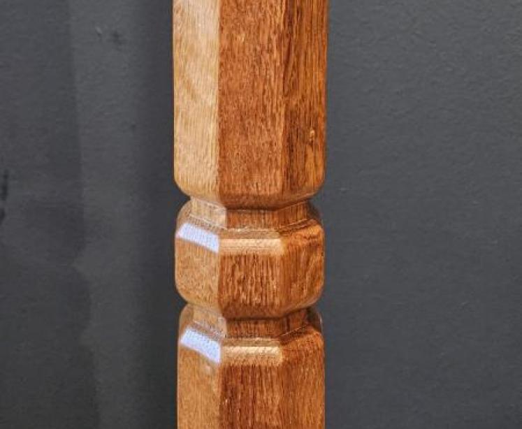 Superb Early Thompsons of Kilburn Mouseman Lamp Standard - Image 3