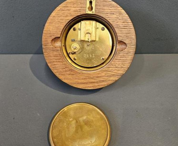 Rare Kays Paris Pork Pie Station Masters Clock - Image 5