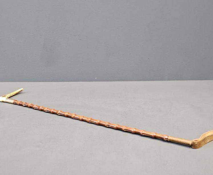 Victorian 14ct Gold Ladies Riding Whip - Image 1