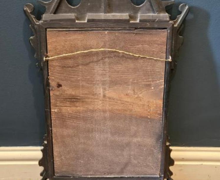 Small George III Mahogany Mirror - Image 6