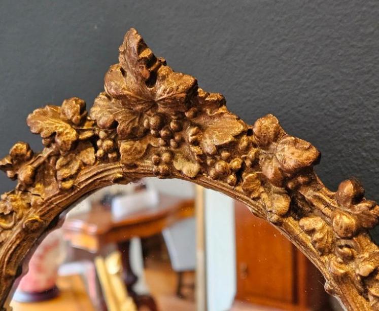 Matching Pair of Victorian Timber Gilt Mirrors - Image 6