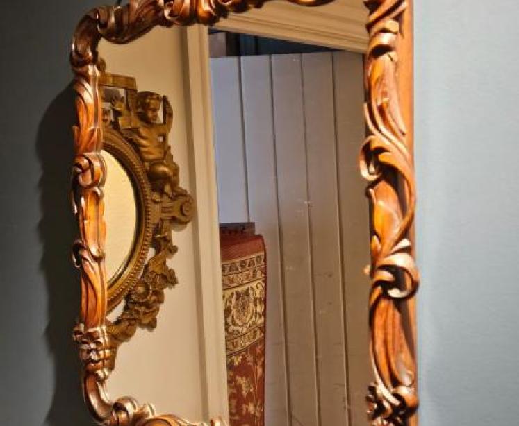 William IV Rosewood Framed Mirror - Image 4