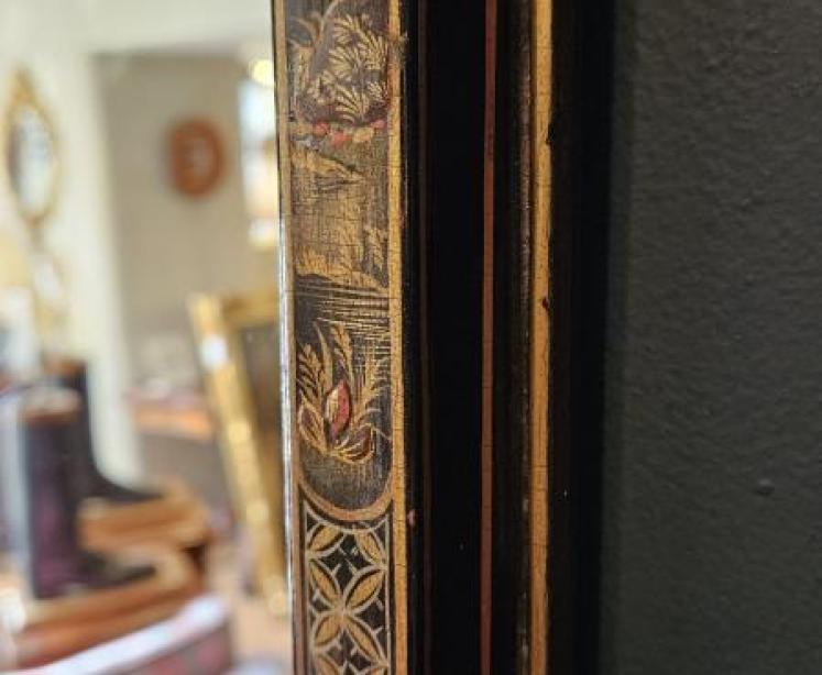 Late Victorian Chinoiserie Framed Mirror - Image 6