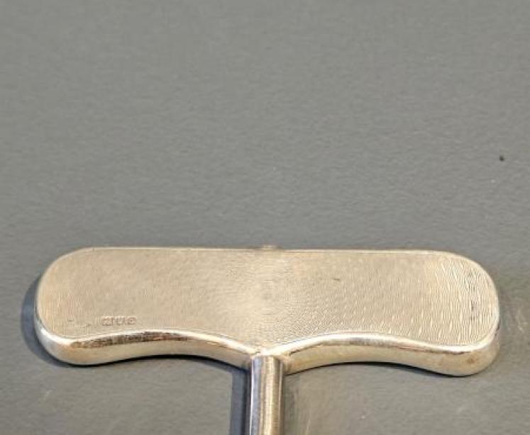 Pair of Edwardian Silver Handled Boot Pulls - Image 3