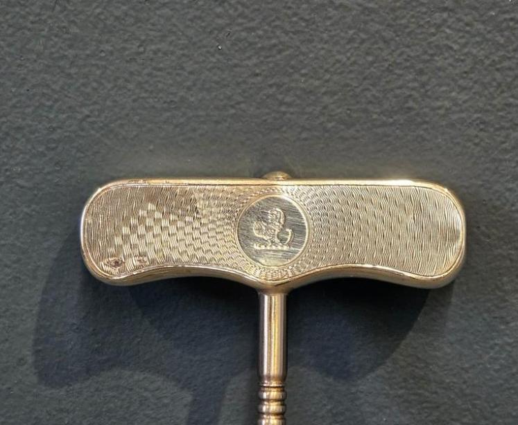 Pair of Edwardian Silver Handled Boot Pulls - Image 4