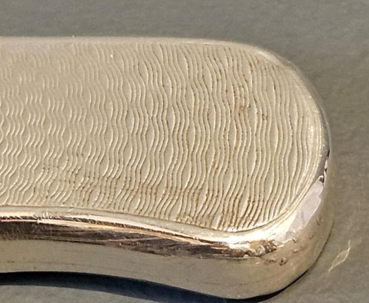 Pair of Edwardian Silver Handled Boot Pulls - Image 5