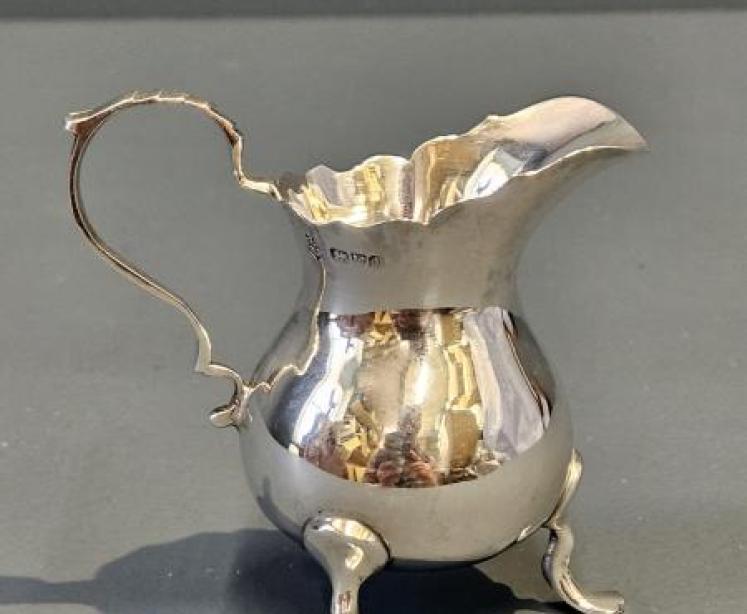 Chester Silver Cream Jug - Image 6