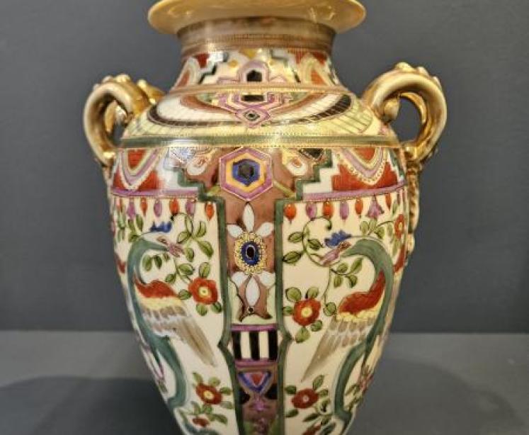 Pair of Edwardian Noritake Vases - Image 3