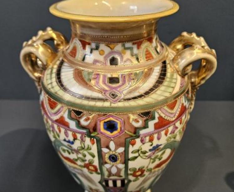 Pair of Edwardian Noritake Vases - Image 4