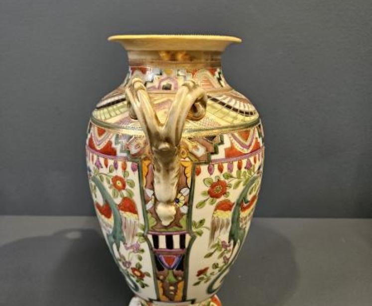 Pair of Edwardian Noritake Vases - Image 7