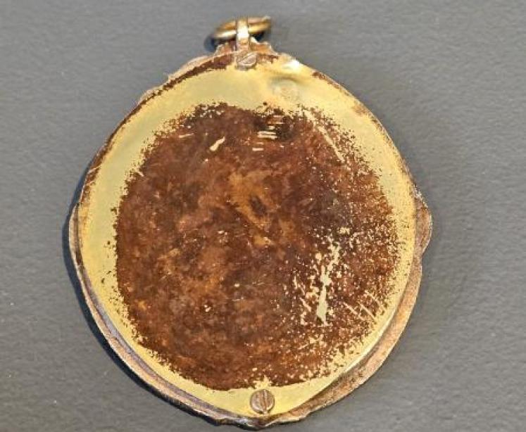 Victorian Oil on Board Framed Miniature - Image 5