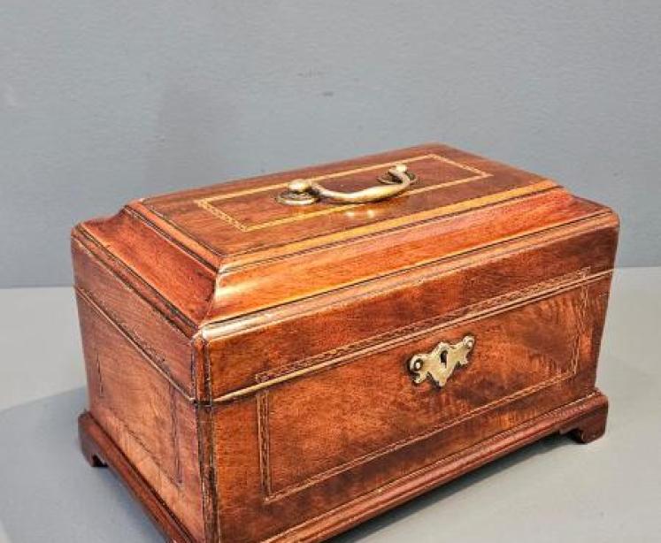 George III Mahogany Box - Image 6