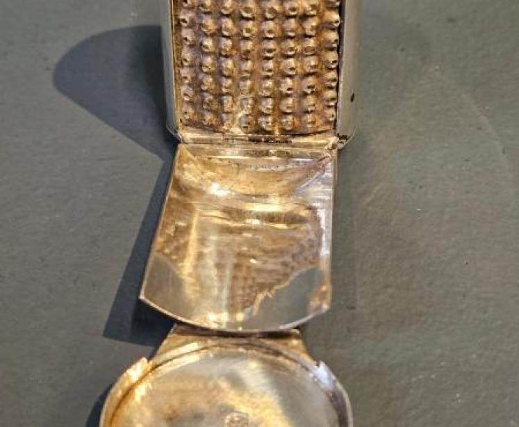 George III Silver Nutmeg Grater - Image 2
