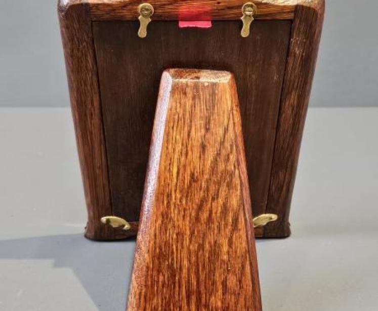 Edwardian Silver Floral Swag Design Photo Frame - Image 5