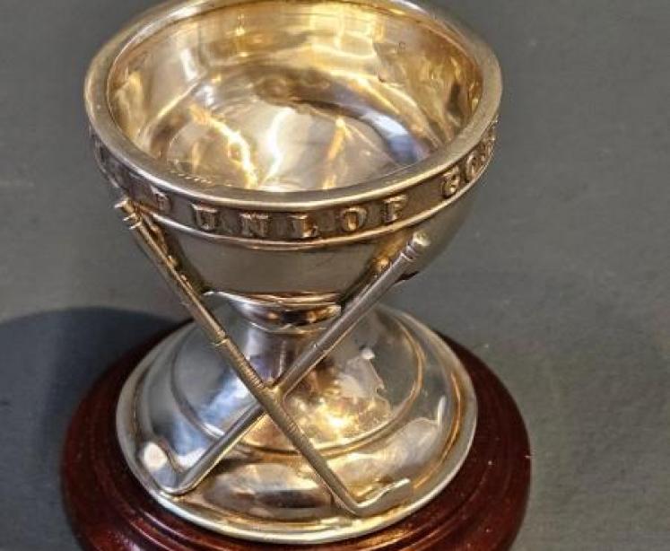 George V Dunlop Silver Golf Hole In One Golf Cup  - Image 2