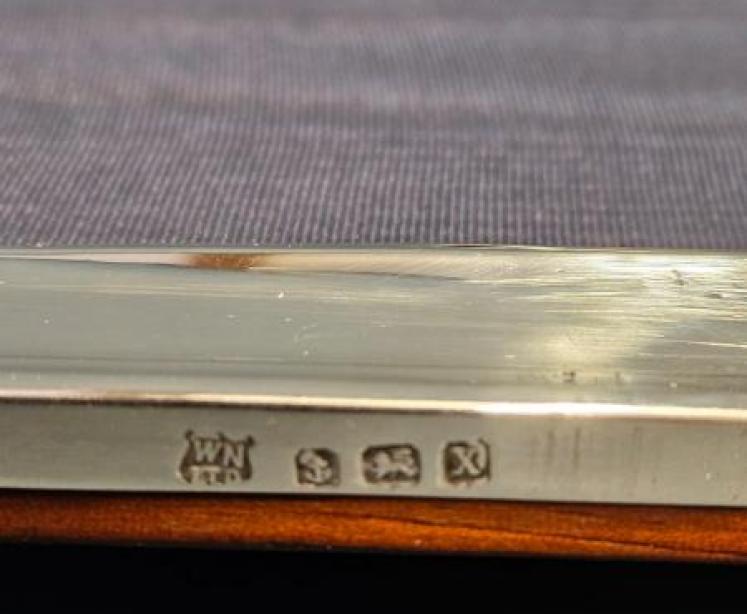 Silver Tucked Arched Top Frame - Image 4