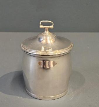 George V Silver Tea Caddy