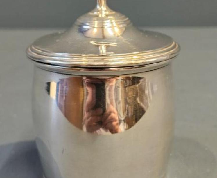 George V Silver Tea Caddy - Image 3