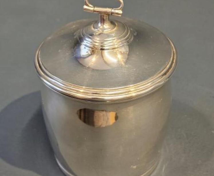 George V Silver Tea Caddy - Image 4