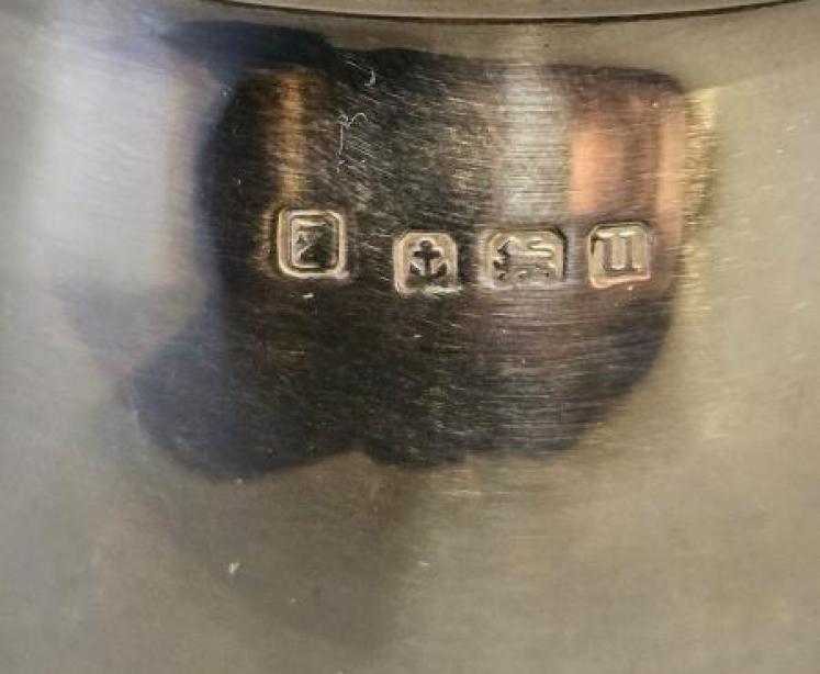 George V Silver Tea Caddy - Image 7