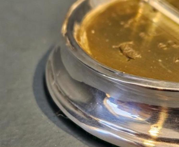 Edwardian Silver Thermometer Paper Weight - Image 4