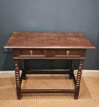 George I Single Drawer Side Table