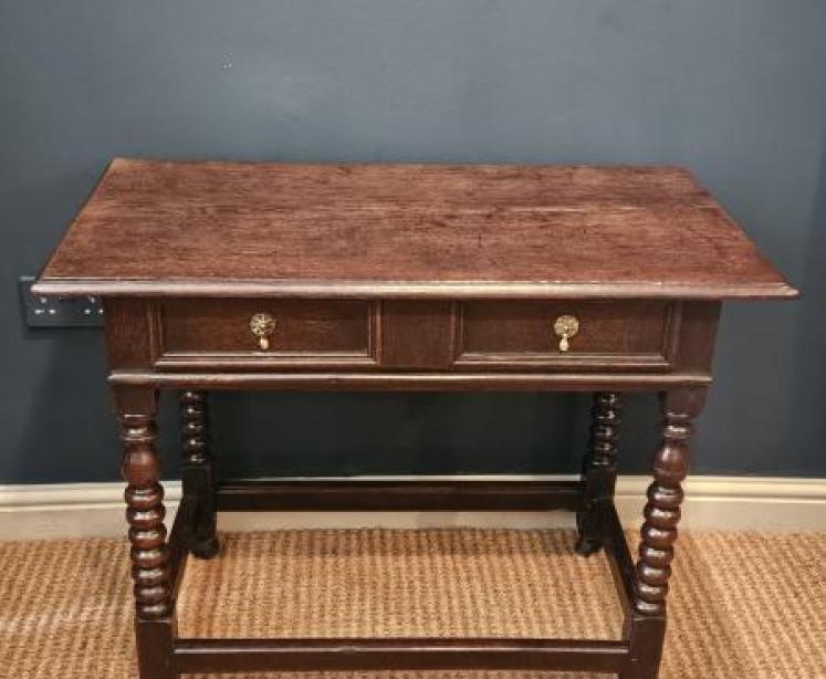 George I Single Drawer Side Table - Image 1