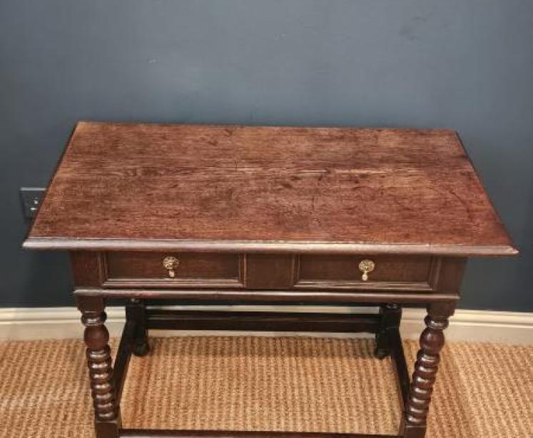 George I Single Drawer Side Table - Image 2