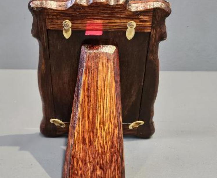 Art Nouveau Planished Silver Photo Frame  - Image 4