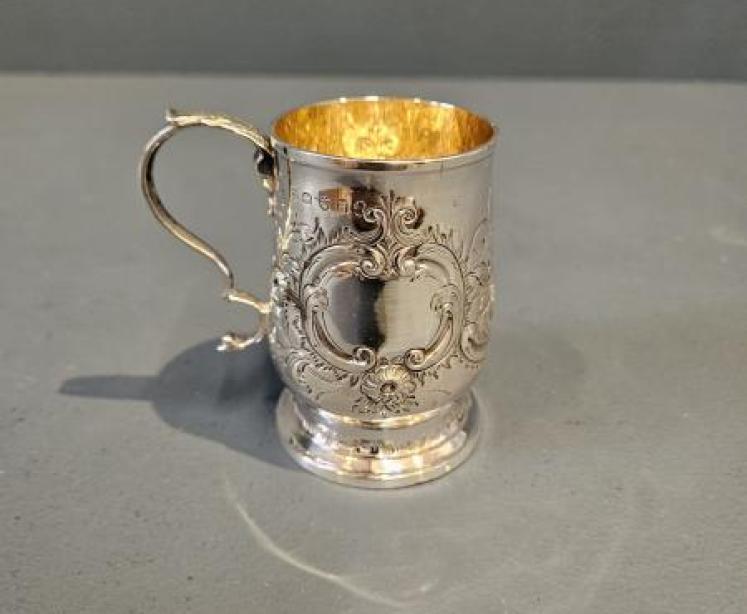 Immaculate George III Silver Mug - Image 1