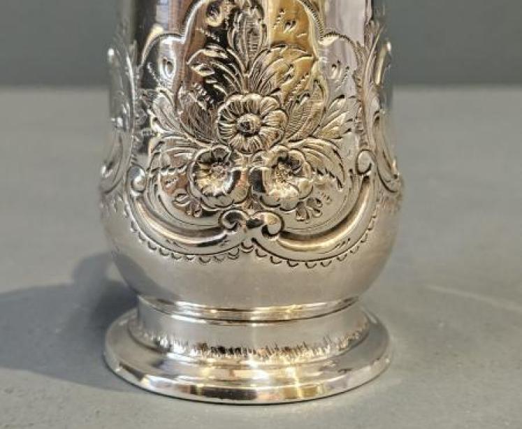 Immaculate George III Silver Mug - Image 3