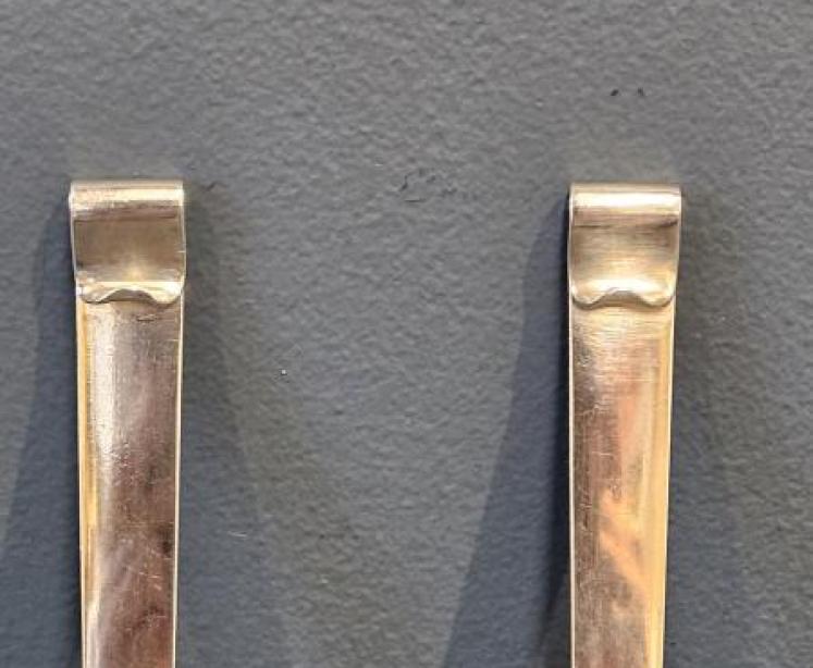 Christopher Dresser Design Silver Salad Servers - Image 3