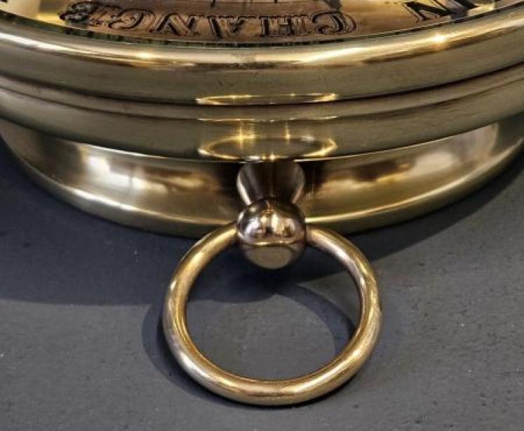 Large Victorian Skeletonised Marine Barometer - Image 4