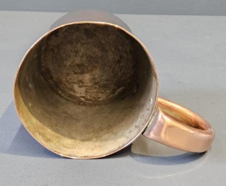 Royal Navy Copper Rum Measure  - Image 3