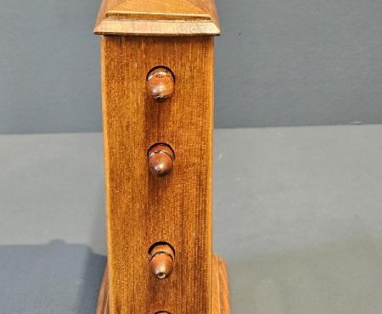 Late Victorian Oak Perpetual Desk Calendar - Image 3