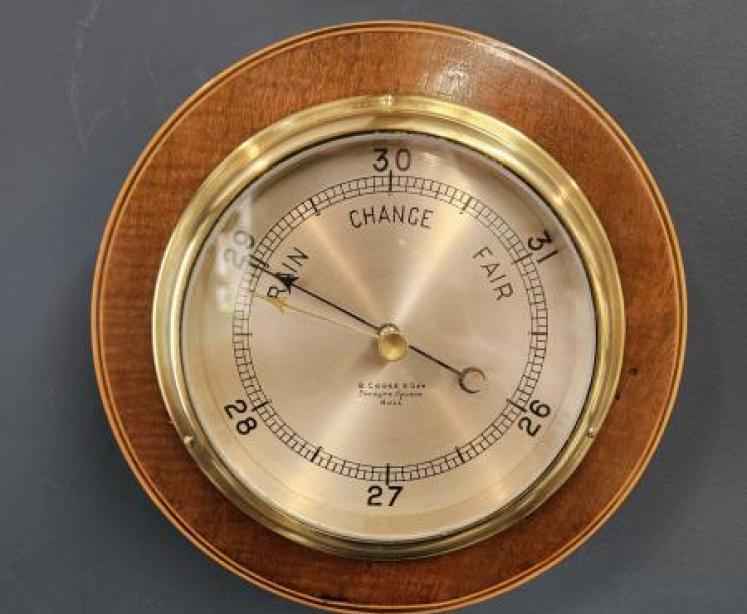 Edwardian Cooke of Hull Dial Barometer - Image 1