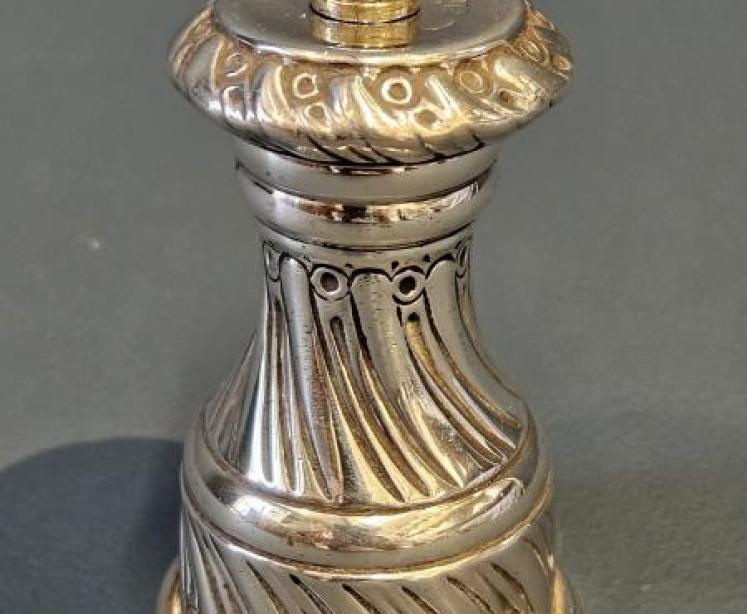 Victorian Silver Pepper Grinder  - Image 6