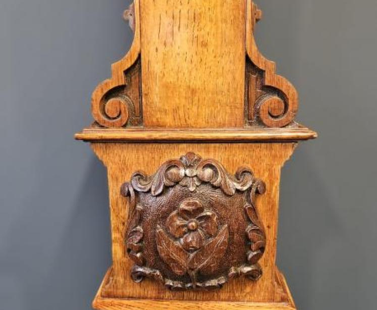 Victorian Oak Seacoast Stick Barometer  - Image 5