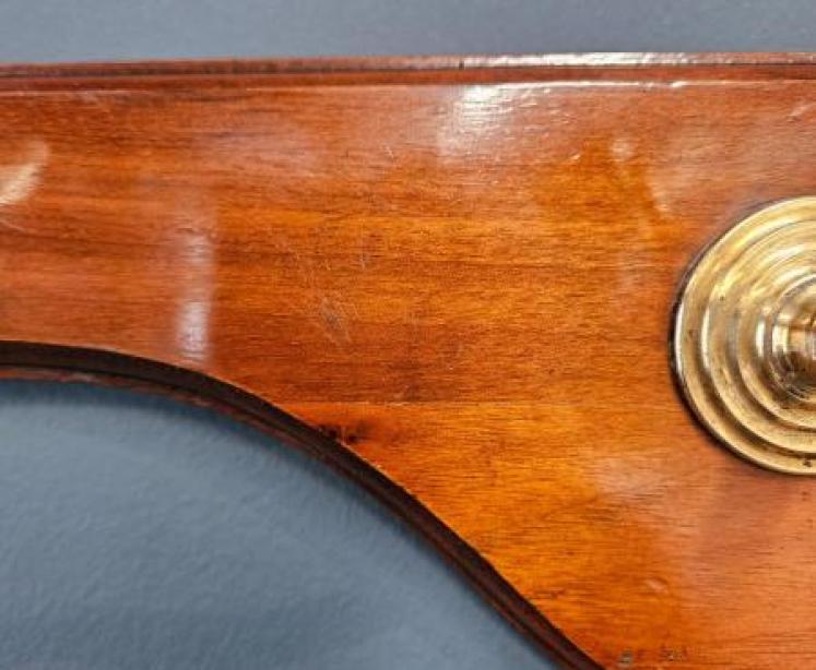 Victorian Walnut Coat and Hat Rack - Image 3