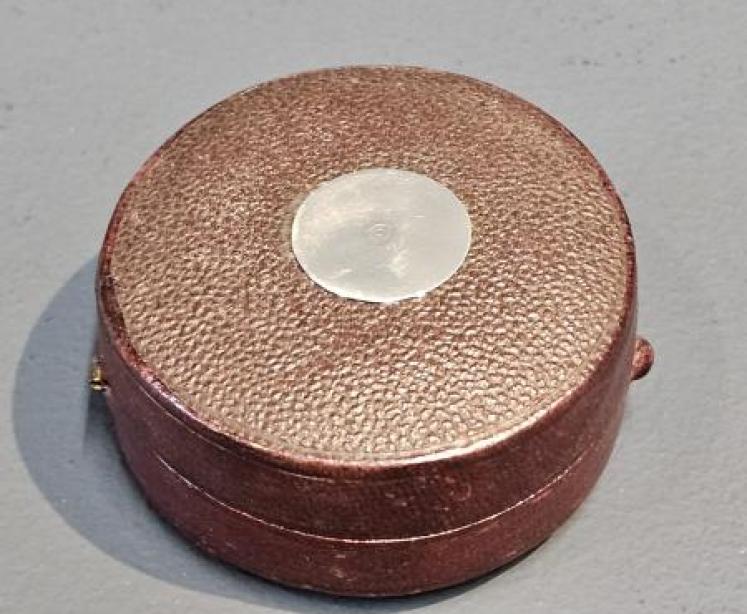 Victorian Gilt Brass Pocket Barometer  - Image 2