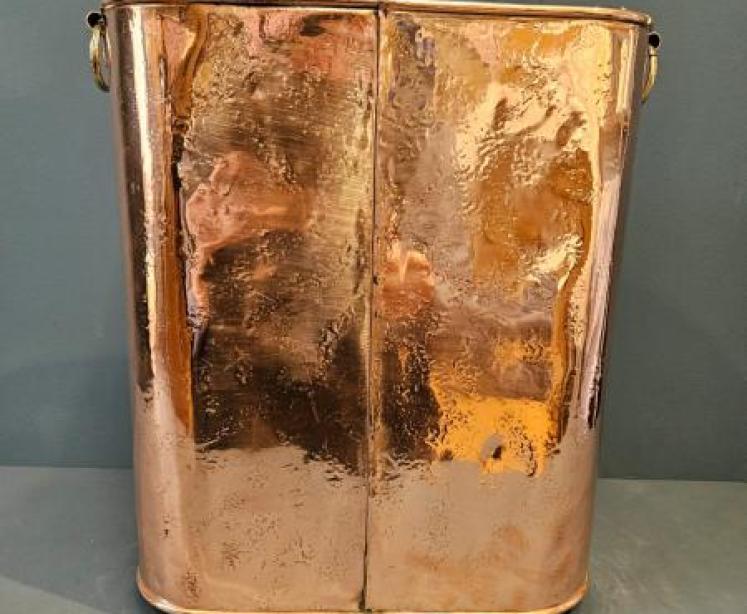 1920s Copper Stick Stand  - Image 5