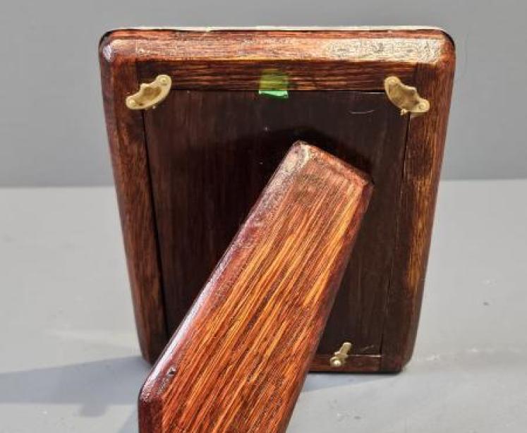 George V Silver Beaded Border Photo Frame - Image 5