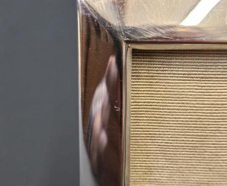 Silver Cushion Moulded Photo Frame - Image 2
