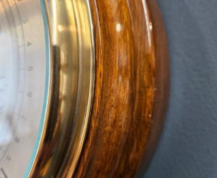 Negretti & Zambra Walnut Barometer - Image 5