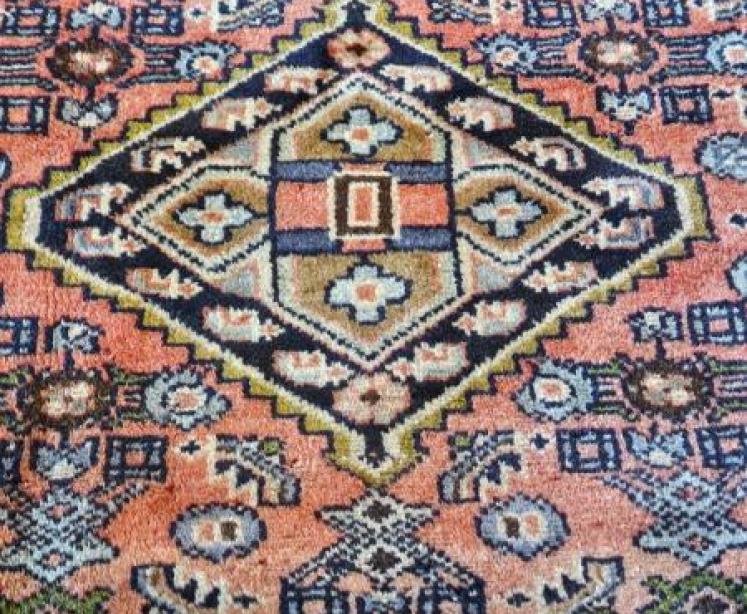 Antique Persian Wool Rug - Image 3