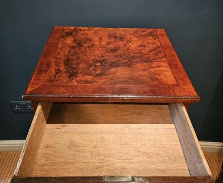 Victorian Burr Walnut Tallboy Chest - Image 5