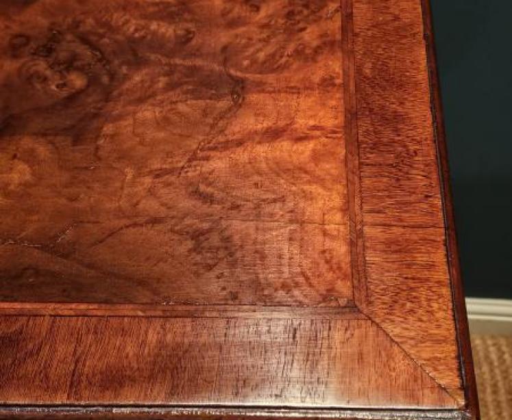 Victorian Burr Walnut Tallboy Chest - Image 6